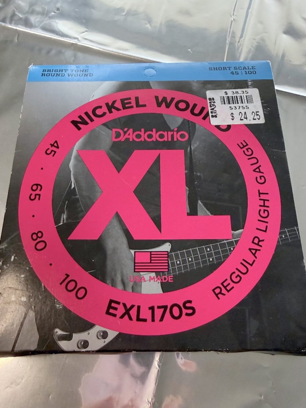 D’Addario XL Nickel Wound Guitar Strings